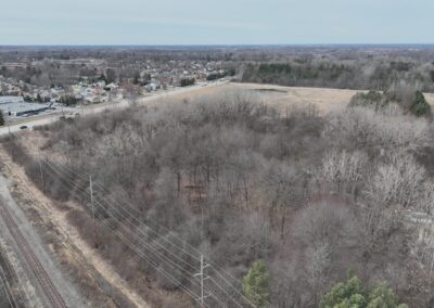 21 Mile Industrial Vacant Land Drone Image