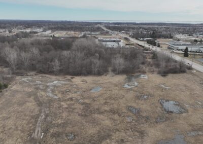 21 Mile Industrial Vacant Land Drone Image