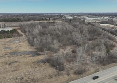 21 Mile Industrial Vacant Land Drone Image