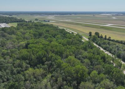 Van Buren Industrial Land West Drone Image