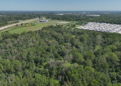 Van Buren Industrial Land West Drone Image