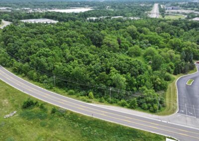 Harmon Road Industrial Site Drone Photo
