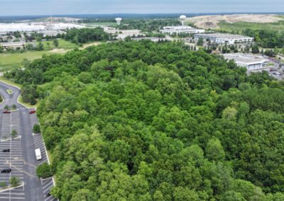 Harmon Road Industrial Site Drone Photo