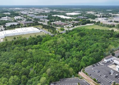 Harmon Road Industrial Site Drone Photo