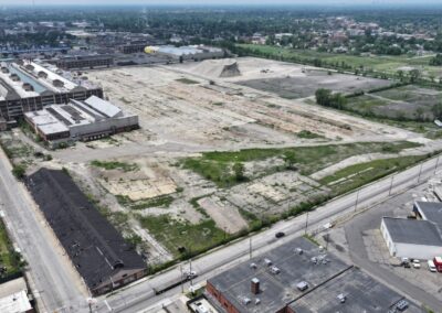 Highland Industrial Center Drone Image