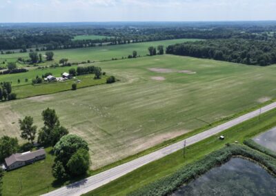 Imlay industrial property drone photo