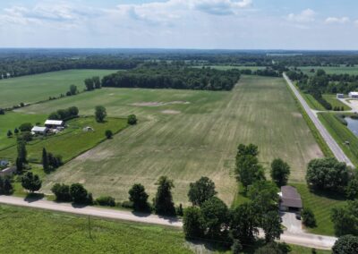Imlay industrial property drone photo